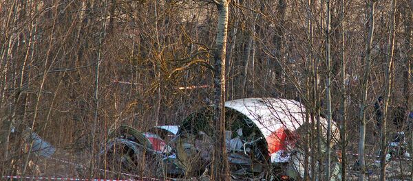 حطام الطائرة البولندية حطام الطائرة البولندية - سبوتنيك عربي