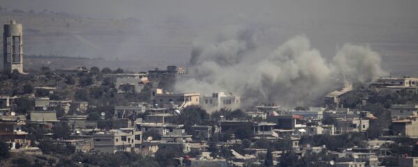 غارة جوية إسرائيلية على الجولان السورية - سبوتنيك عربي