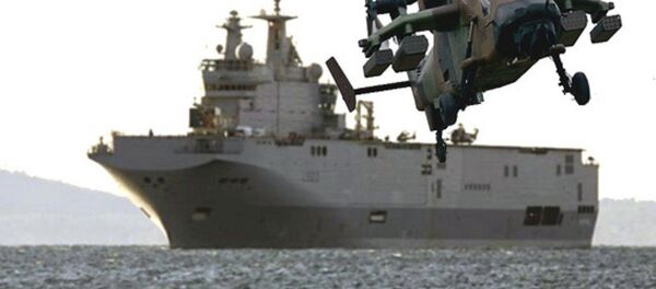 مصر تتسلم حاملة الطائرات ميسترال - أنور السادات - سبوتنيك عربي