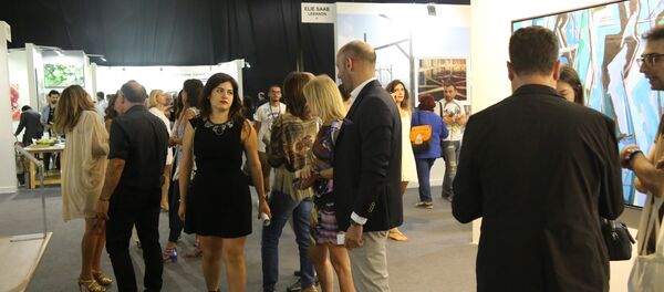 معرض بيروت الفني الدولي - سبوتنيك عربي