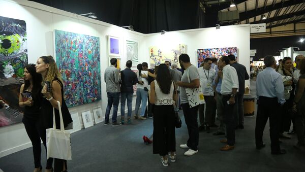 معرض بيروت الفني الدولي - سبوتنيك عربي