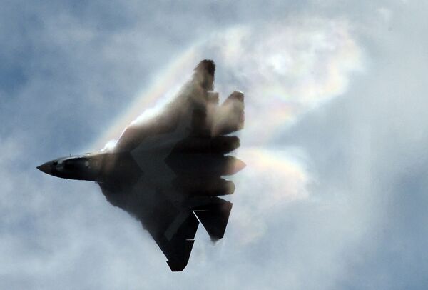 مقاتلة سوخوى تي - 50 الروسية - سبوتنيك عربي