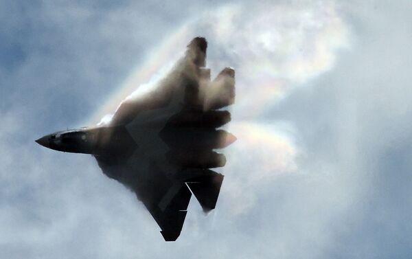 مقاتلة سوخوى تي - 50 الروسية - سبوتنيك عربي