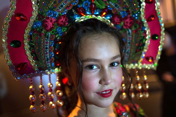 إحدى المشاركات في مسابقة الجمال ملكة جمال عموم روسيا - سبوتنيك عربي