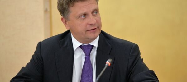 وزير النقل الروسي مكسيم سوكولوف وزير النقل الروسي مكسيم سوكولوف - سبوتنيك عربي