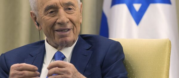 الرئيس الإسرائيلي السابق شمعون بيريز   إقرأ المزيد - سبوتنيك عربي