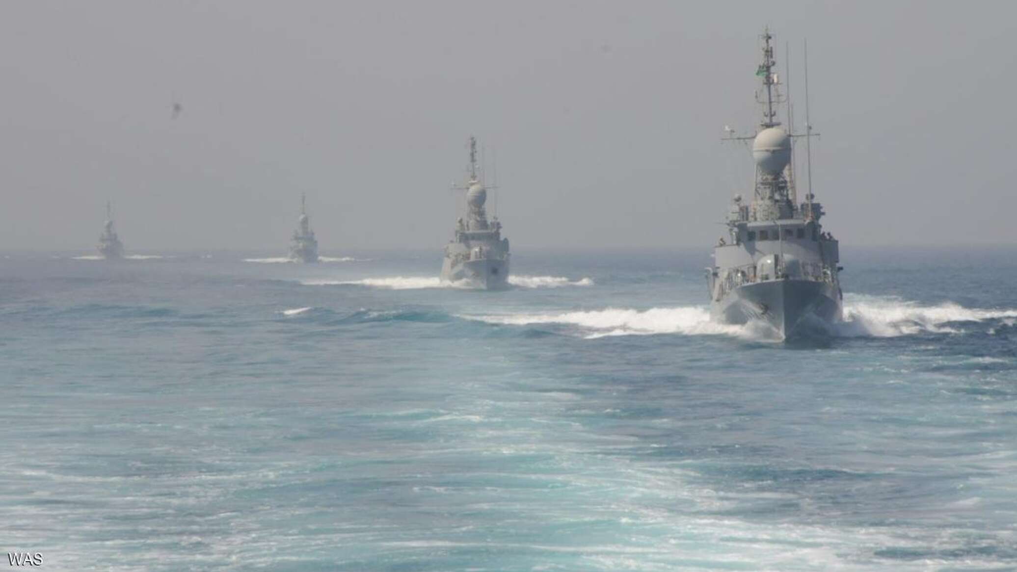 البحرية السعودية تعوم أولى سفنها القتالية في أمريكا ضمن مشروع "طويق".. صور