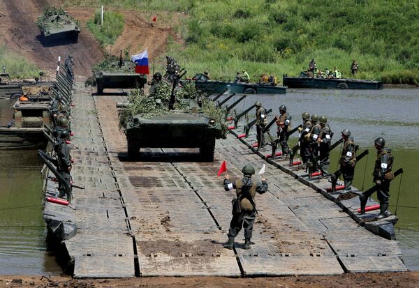 مناورات وحدات الجيش الخامس في إقليم بريمورسكي - سبوتنيك عربي