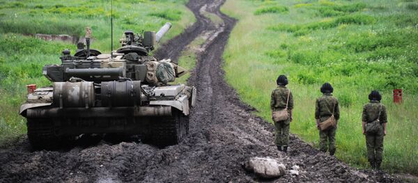 كتيبة مشاة فرونيج-شوميلينسكايا المتمركزة في أوسيتيا الشمالية - سبوتنيك عربي