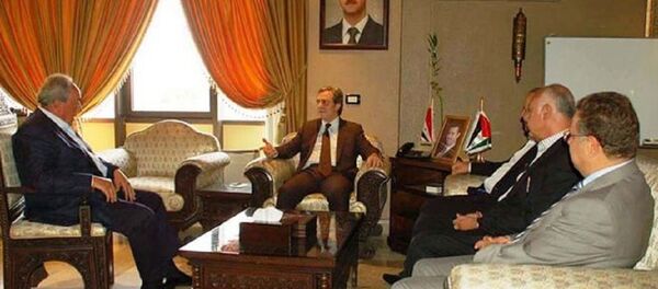 وزير الاقتصاد والتجارة الخارجية السوري الدكتور أديب ميالة - سبوتنيك عربي