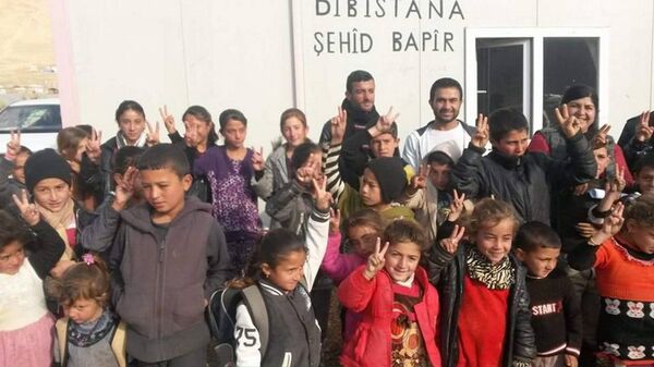 مصير أطفال السبايا الايزيديات الناجيات من داعش - سبوتنيك عربي