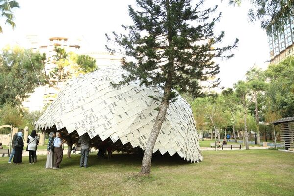 حديقة تتحول إلى معرض فني في بيروت - سبوتنيك عربي