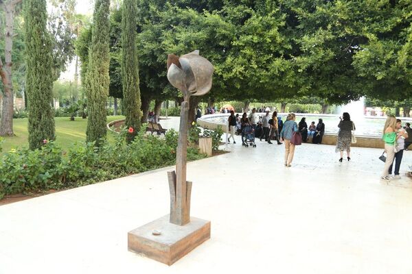 حديقة تتحول إلى معرض فني في بيروت - سبوتنيك عربي