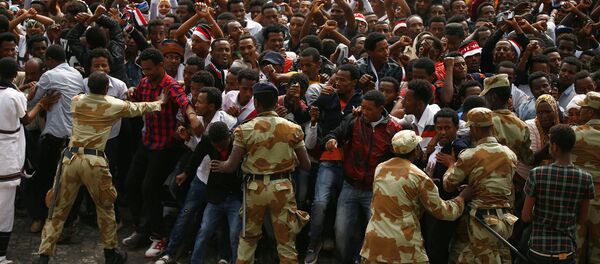 تظاهرات احتجاجية لشعب الأورومو في إثيوبيا - سبوتنيك عربي