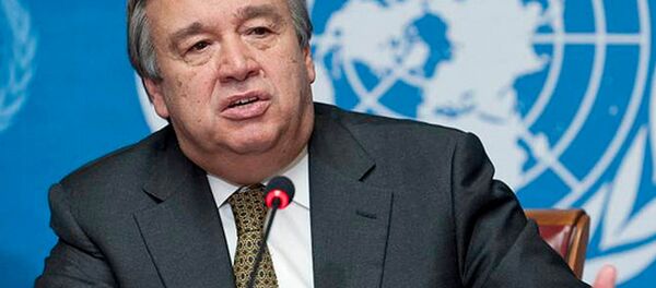 الأمين العام للأمم المتحدة رئيس الوزراء البرتغالي السابق أنطونيو غوتيريس - سبوتنيك عربي