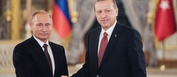 الرئيس الروسي فلاديمير بوتين والرئيس التركي رجب طيب أردوغان الرئيس الروسي فلاديمير بوتين والرئيس التركي رجب طيب أردوغان - سبوتنيك عربي