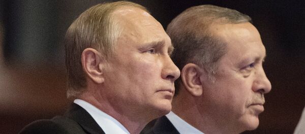 الرئيس الروسي فلاديمير بوتين والرئيس التركي رجب طيب أردوغان - سبوتنيك عربي