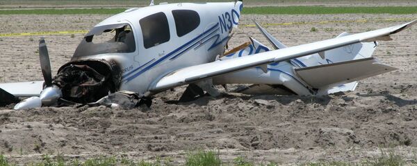 طائرة خاصة محطمة - سبوتنيك عربي