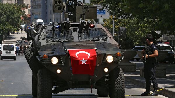 Turkish police special forces APC (File) - سبوتنيك عربي