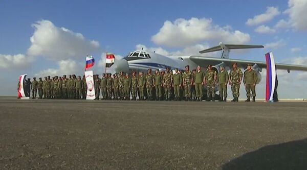الجنود الروس والمصريين - سبوتنيك عربي
