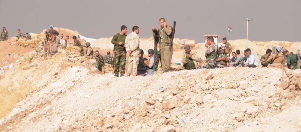 قوات البيشمركة أثناء عملية تحرير الموصل قوات البيشمركة أثناء عملية تحرير الموصل - سبوتنيك عربي