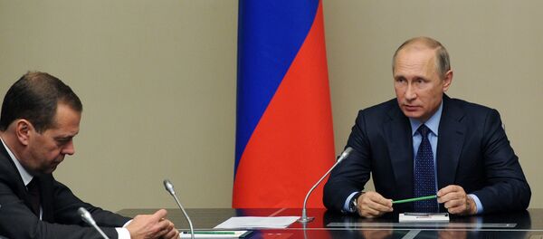 بوتين يرأس اجتماع مجلس الأمن الروسي - سبوتنيك عربي