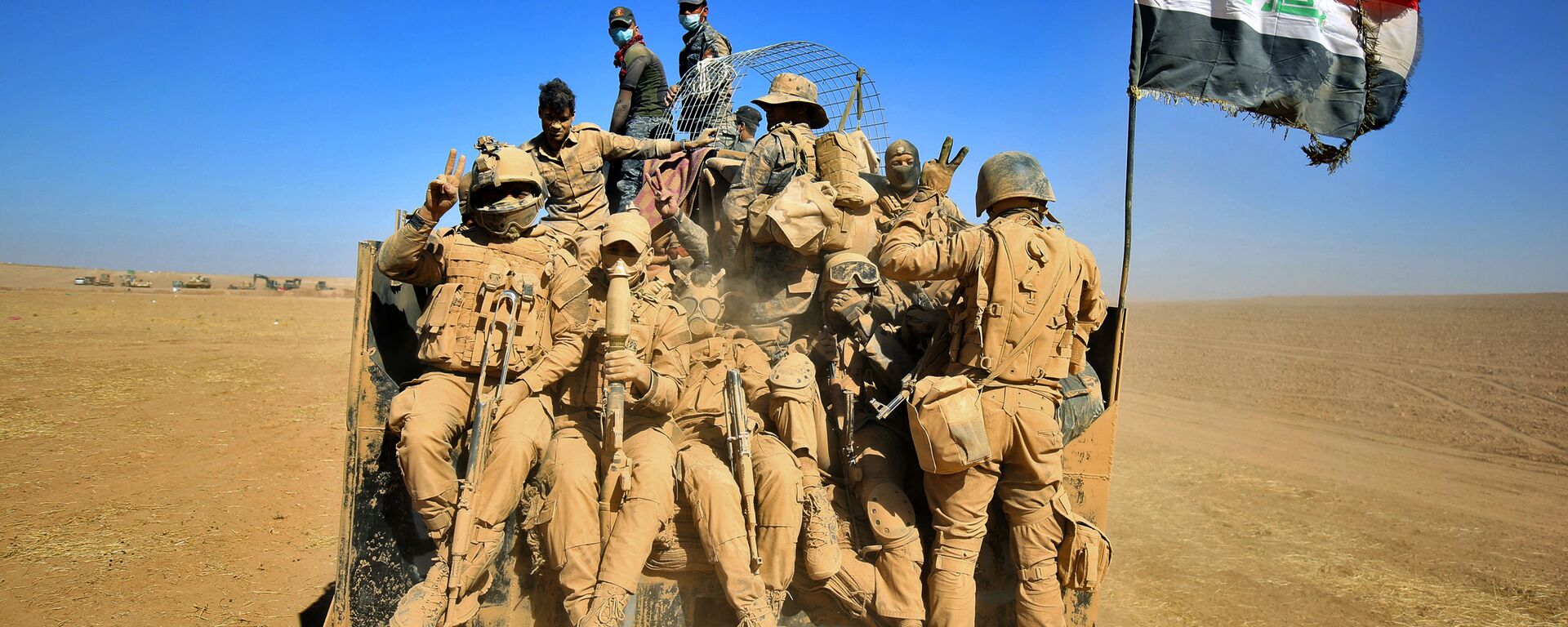 عملية عسكرية لقوات الجيش العراقي في منطقة القيارة في العراق - سبوتنيك عربي, 1920, 13.06.2021