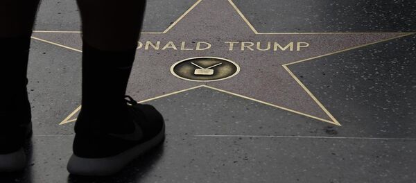 نجمة دونالد ترامب في ممشى المشاهير بهوليوود - سبوتنيك عربي