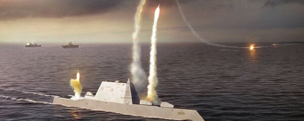 المدمرة الأمريكية سي جي (إكس) - سبوتنيك عربي