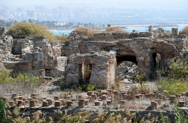   الآثار الرومانية  في المدينة الفينيقية القديمة من مدينة صور، لبنان - سبوتنيك عربي
