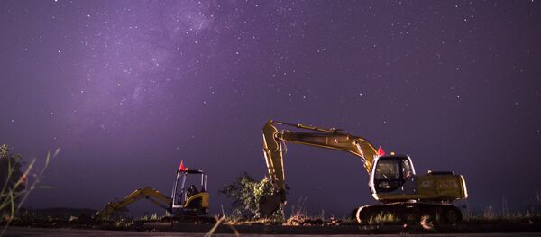 صورة لمجموعة درب التبانة في السماء واضحة ليلاً، ميانمار. - سبوتنيك عربي