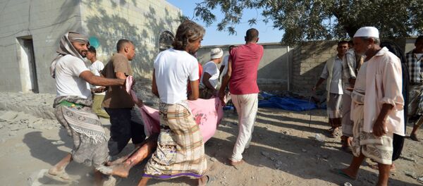 قصف التحالف العربي سجن في اليمن - سبوتنيك عربي