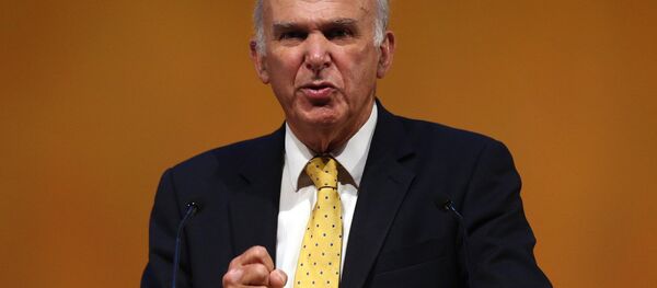 وزير الاعمال البريطانيّ السابق فينس كابل وزير الاعمال البريطانيّ السابق فينس كابل - سبوتنيك عربي