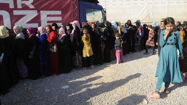 النساء الهاربات من الموصل - سبوتنيك عربي