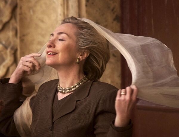 صور شبابية لكلينتون وترامب - سبوتنيك عربي