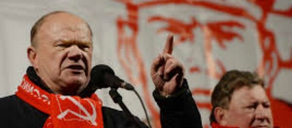 زعيم الحزب الشيوعي الروسي غينادي زيوغانوف - سبوتنيك عربي