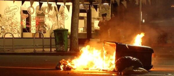 مظاهرات في أوكلاند مظاهرات في أوكلاند - سبوتنيك عربي