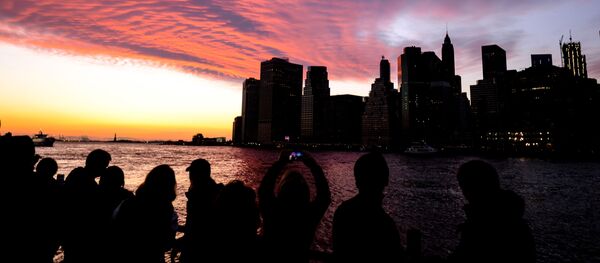 غروب الشمس في مانهاتن بنيويورك - سبوتنيك عربي