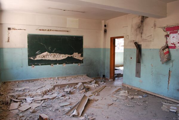 صقيع الشتاء  في المدارس السورية  - سبوتنيك عربي