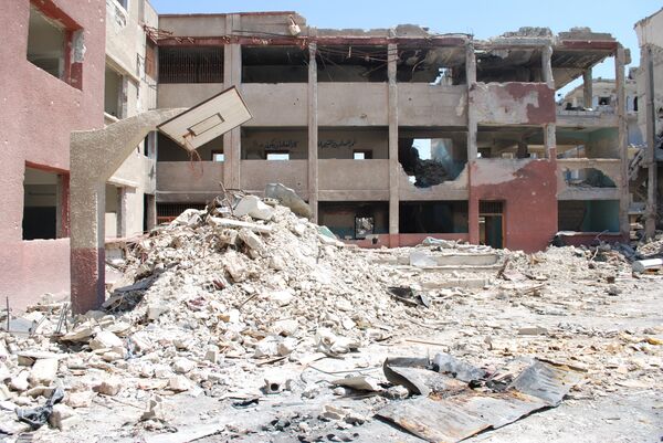 صقيع الشتاء  في المدارس السورية  - سبوتنيك عربي