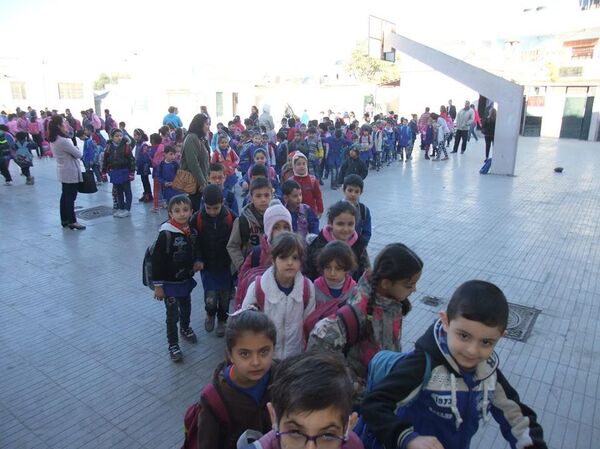 صقيع الشتاء  في المدارس السورية  - سبوتنيك عربي