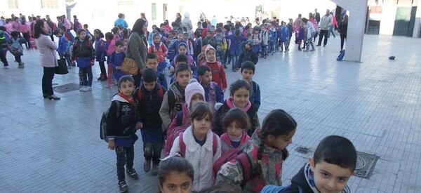 صقيع الشتاء  في المدارس السورية - سبوتنيك عربي