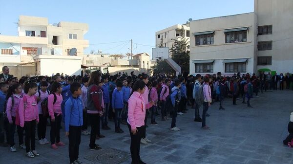 صقيع الشتاء  في المدارس السورية - سبوتنيك عربي