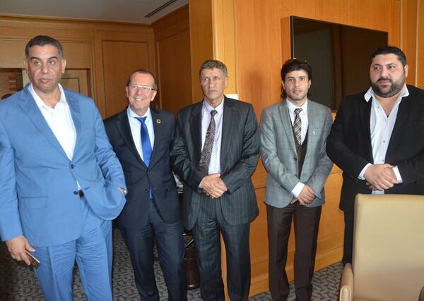 اجتماع كوبلر والقطراني - سبوتنيك عربي