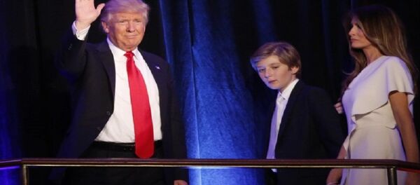 ترامب وابنه وزوجته - سبوتنيك عربي