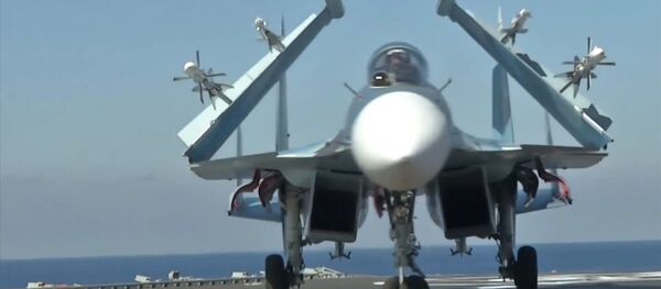 القوات الجوية الروسية أثناء مشاركتها في العملية العسكرية في سوريا - سبوتنيك عربي