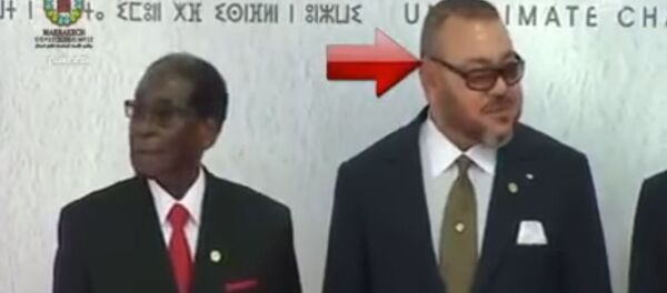 ملك المغرب ورئيس زيمبابوي - سبوتنيك عربي