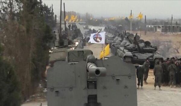 عرض عسكري لحزب الله عرض عسكري لحزب الله - سبوتنيك عربي