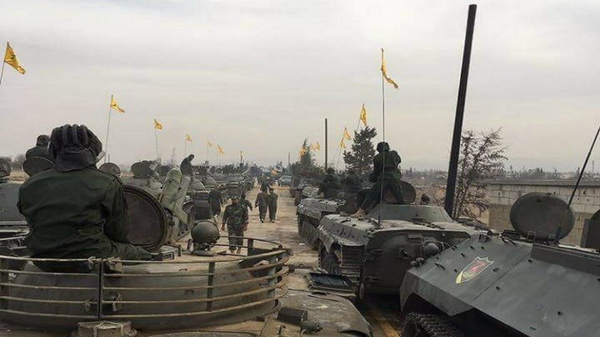 عرض عسكري لحزب الله عرض عسكري لحزب الله - سبوتنيك عربي