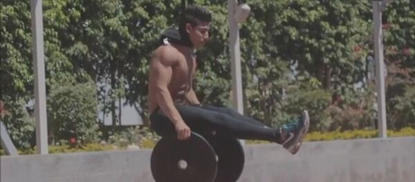 البطل المصرى الخارق اسامة فوزى - سبوتنيك عربي